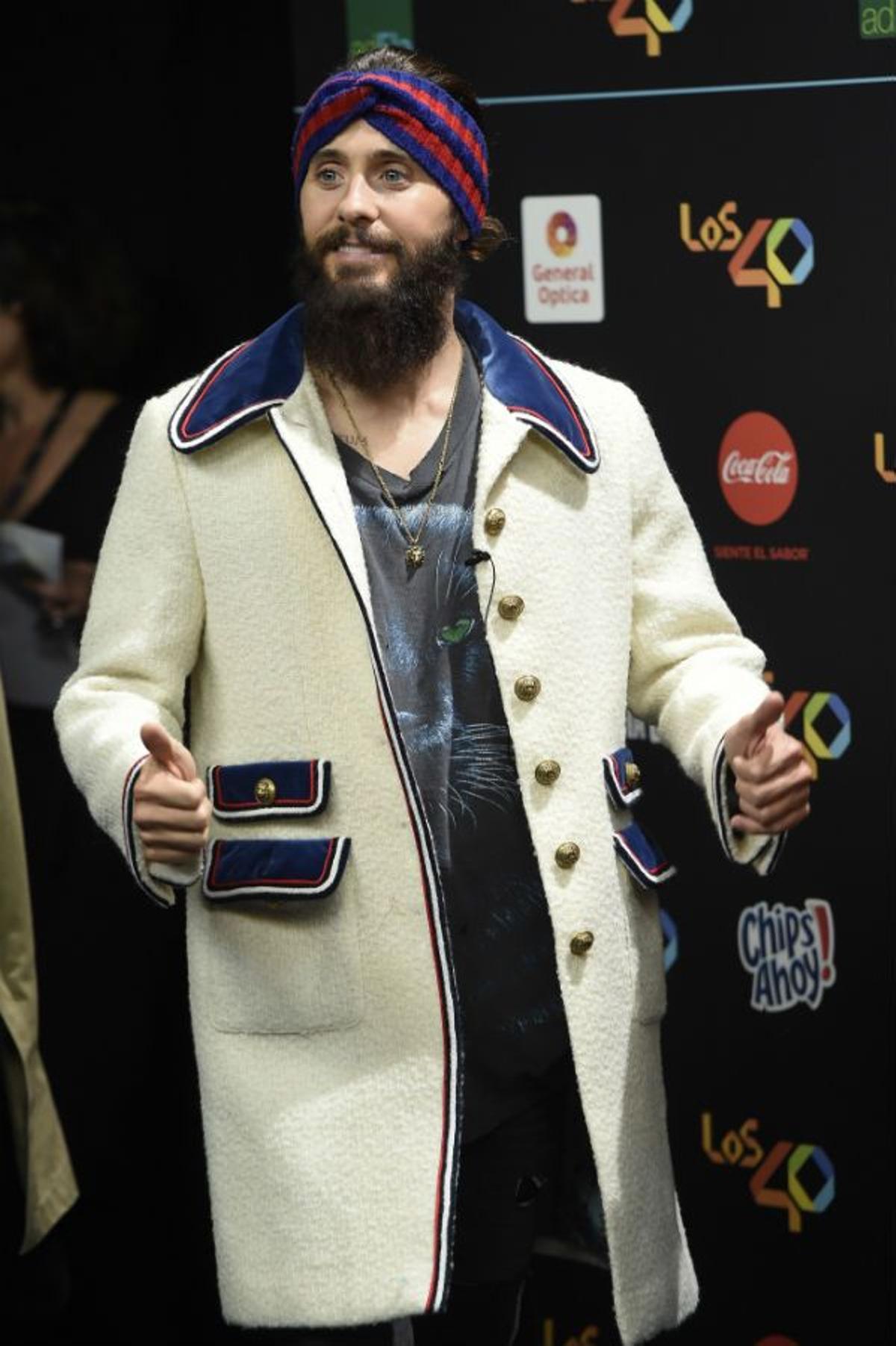 Jared Leto en Los 40 Music Awards 2017