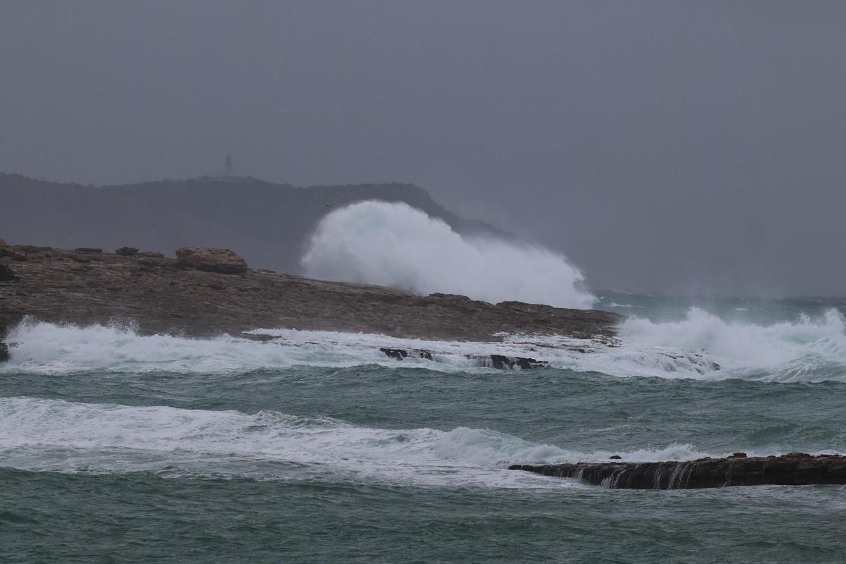 El temporal en Sant Antoni