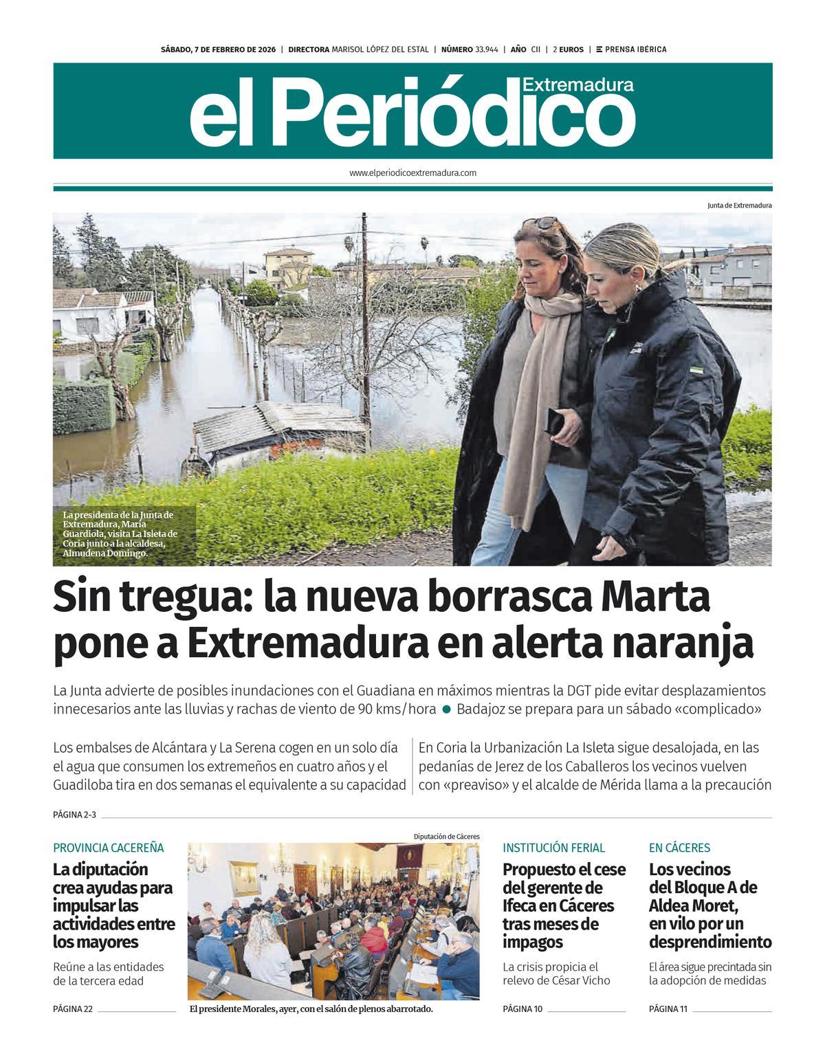Consulta la portada correspondiente al día 7 de enero de 2026