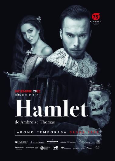 Irene Vuelta y Borja Fernández, en el cartel de &quot;Hamlet&quot;.