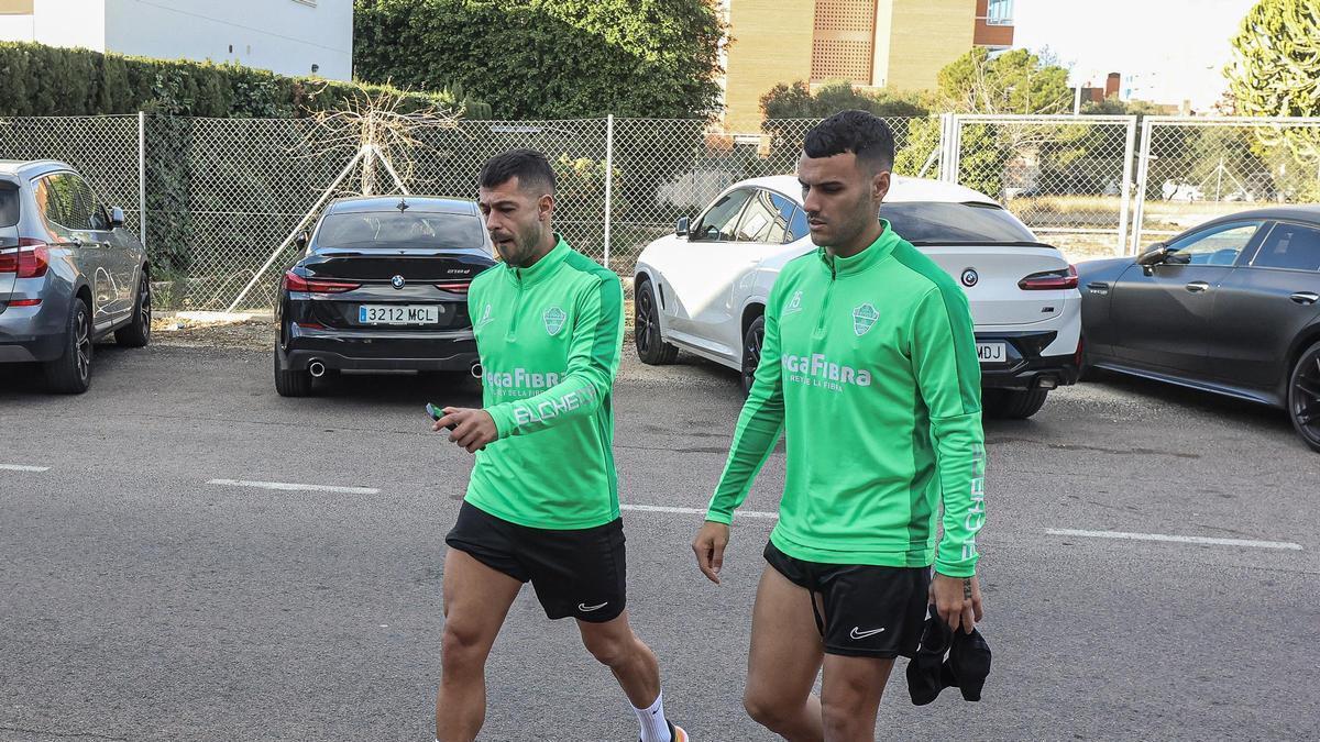 Sergio León y Álex Martín están negociando su salida del Elche