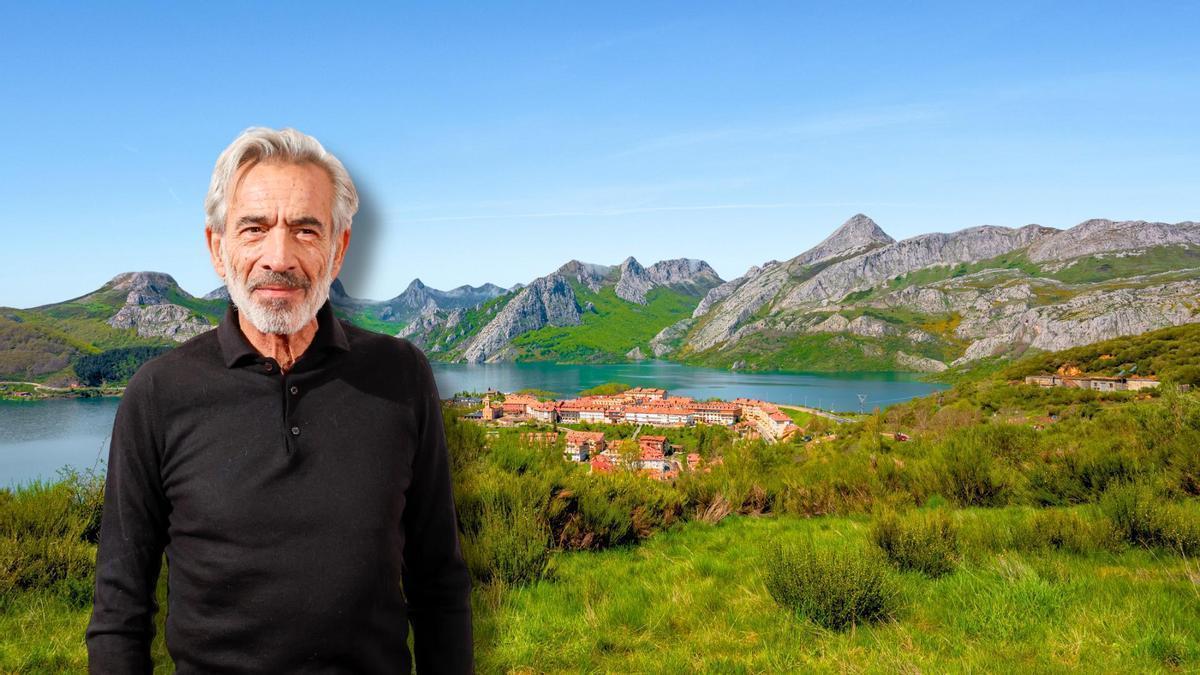 El refugio de Imanol Arias es un pueblo leonés que ya no existe: quedó 'sepultado' bajo el agua.