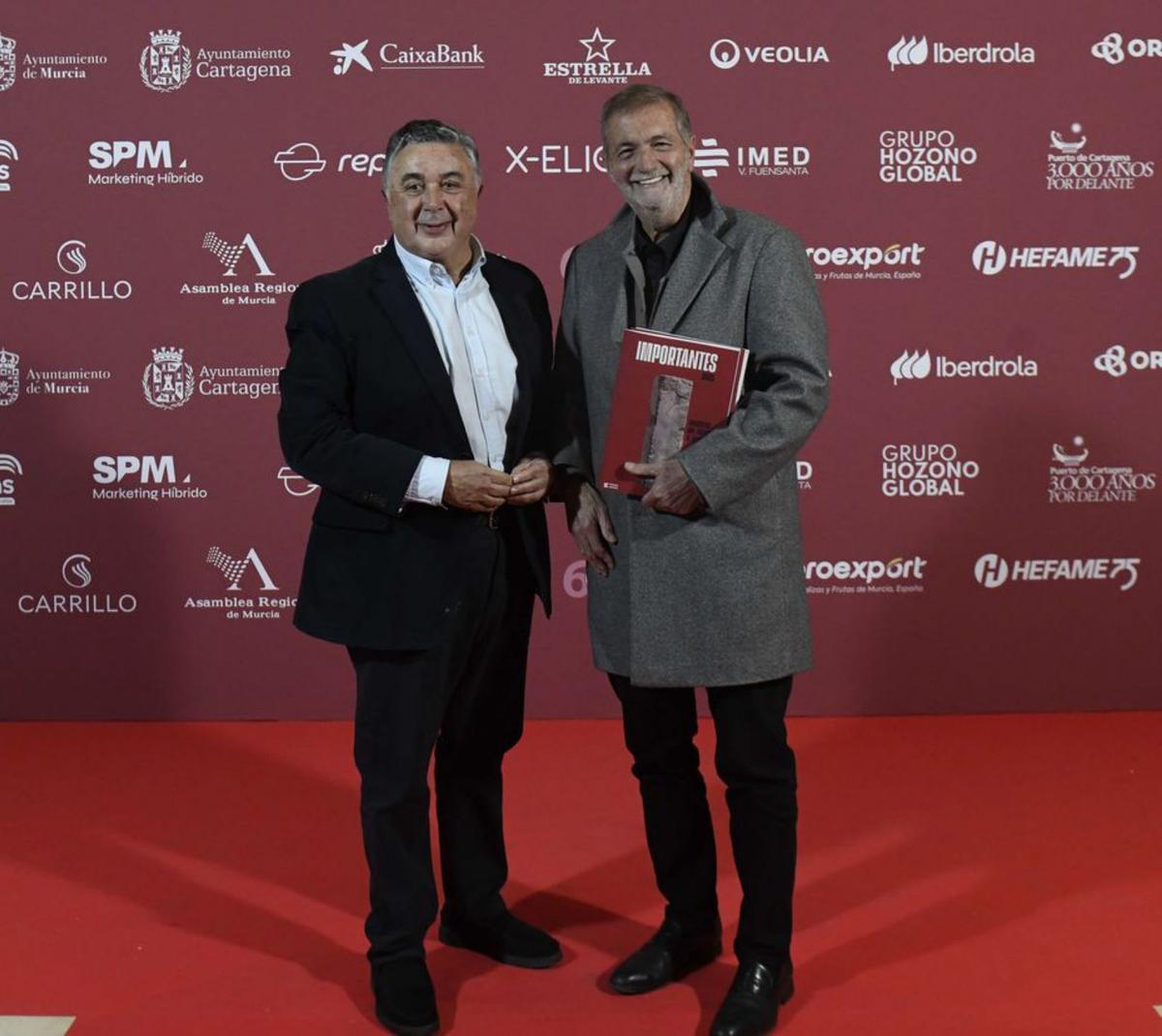 Chema Serrano y Alfonso Riera. | ISRAEL SÁNCHEZ