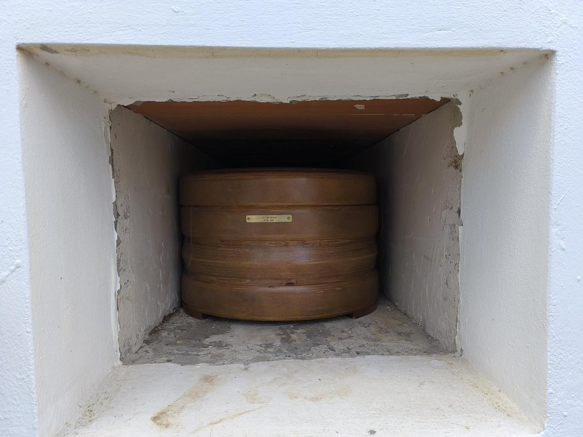 Uno de los dos jóvenes enterrados este jueves en el cementerio de Sant Francesc