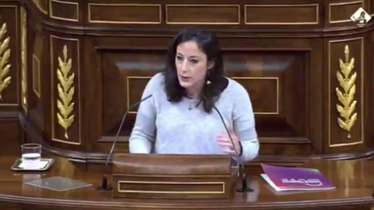Isabel Franco (Podemos): &quot;La monarquía hispánica provocó una enorme invasión y genocidio en Al-Ándalus&quot;
