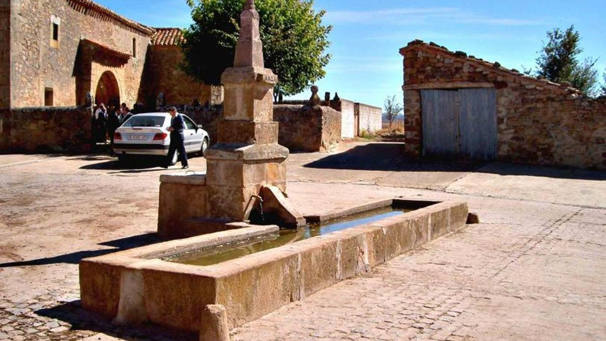 Vista de Villar del Campo, el pueblo de Soria que le ha dicho que no a las renovables.