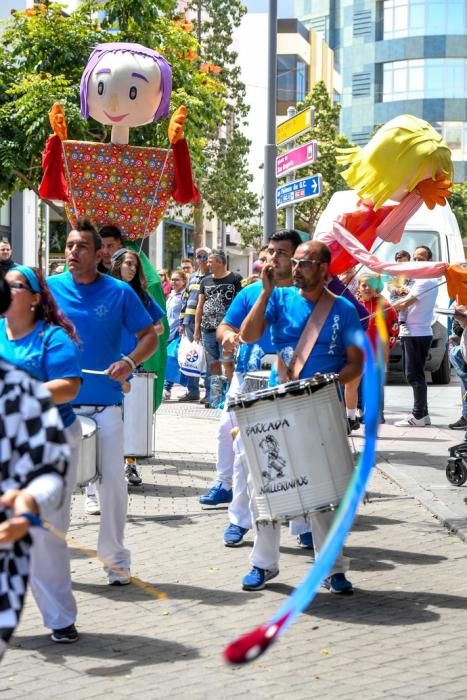 TELDE. SAN GREGORIO. TELDE. Telde cambia la hora. En la zona comercial abierta de San Gregorio se celebra el cambio de hora con diversas actividades. Hay ludoparque gigante, tiro con arco para niños, feria de artesanía, karts, entre otros.  | 30/03/2019 | Fotógrafo: Juan Carlos Castro