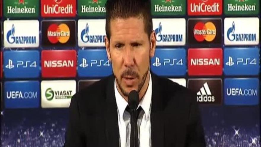 Simeone: “Juanfran es un lateral y un extremo en la misma posición”