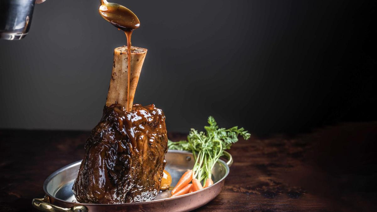 El jarrete, la propuesta de Freixa para el plato principal en Navidad.