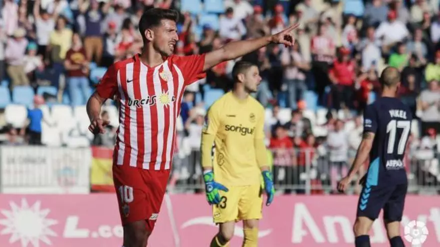 LaLiga 123: Els gols de l'Almeria - Nàstic (3-0)