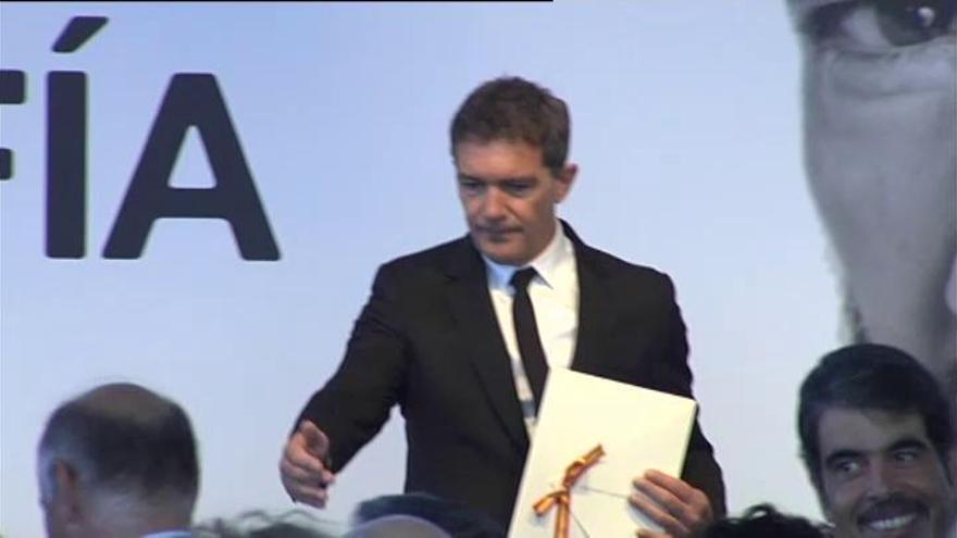 Antonio Banderas recibe el Premio Nacional de Cinematografía 2017