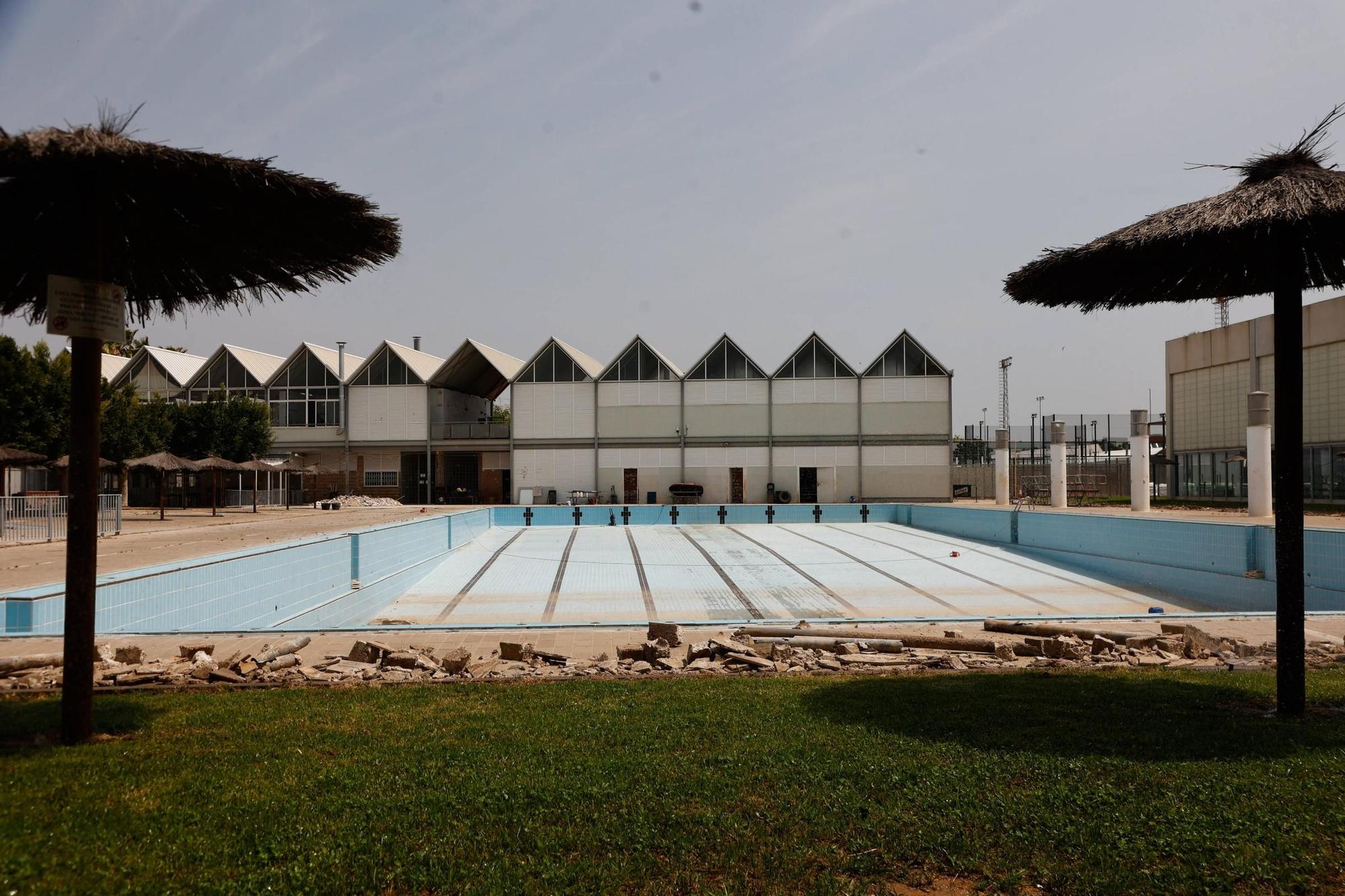 Piscinas de verano en los municipios de l'Horta Sud afectados por la dana