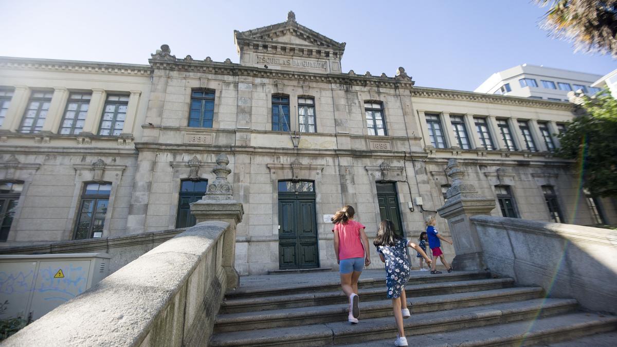 Colegio Eusebio da Guarda, en A Coruña.