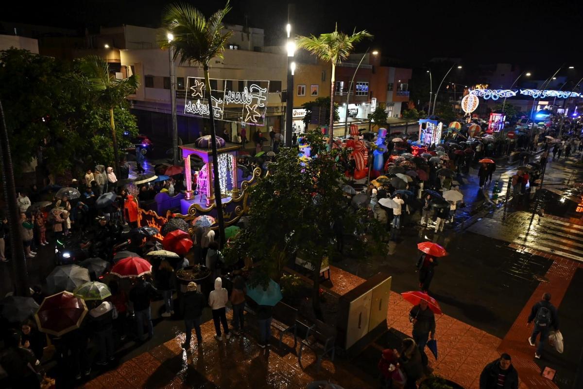 Cabalgata de Reyes en Vecindario