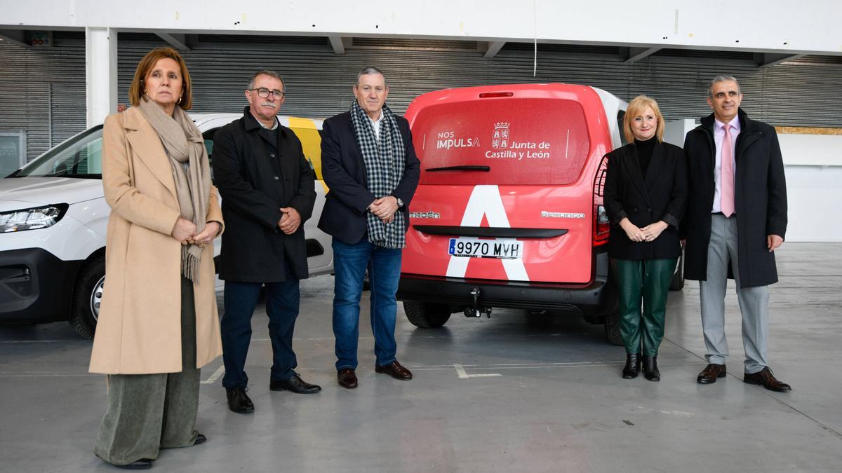 Carmela Rodríguez, Ignacio Isidro, Javier Faúndez, Leticia García y José Manuel Barrios