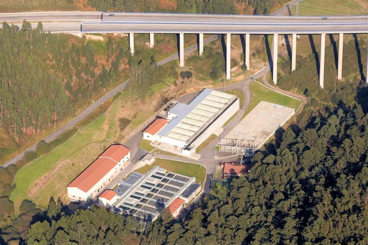 La estación de Ablaneda, en Corvera.