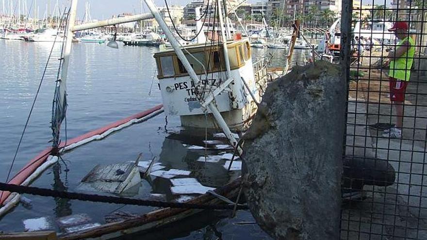 Una imagen de la embarcación captada el pasado miércoles.