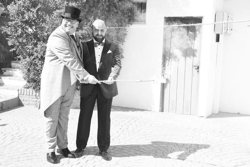 Boda del peluquero Carles Ruiz y Sergi Sellés