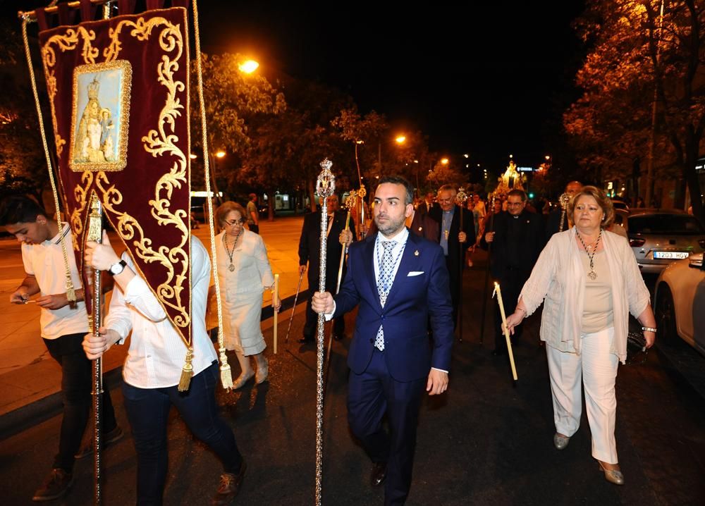 Tarde cofrade con la Reina de los Ángeles, la Virgen de Araceli y el Niño Jesús de Praga