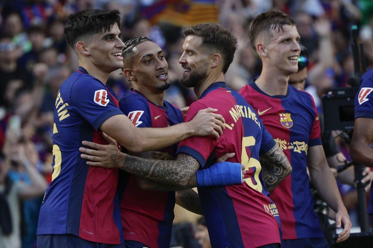 El Barça gana el clásico ante el Madrid en el estadi Lluis Companys