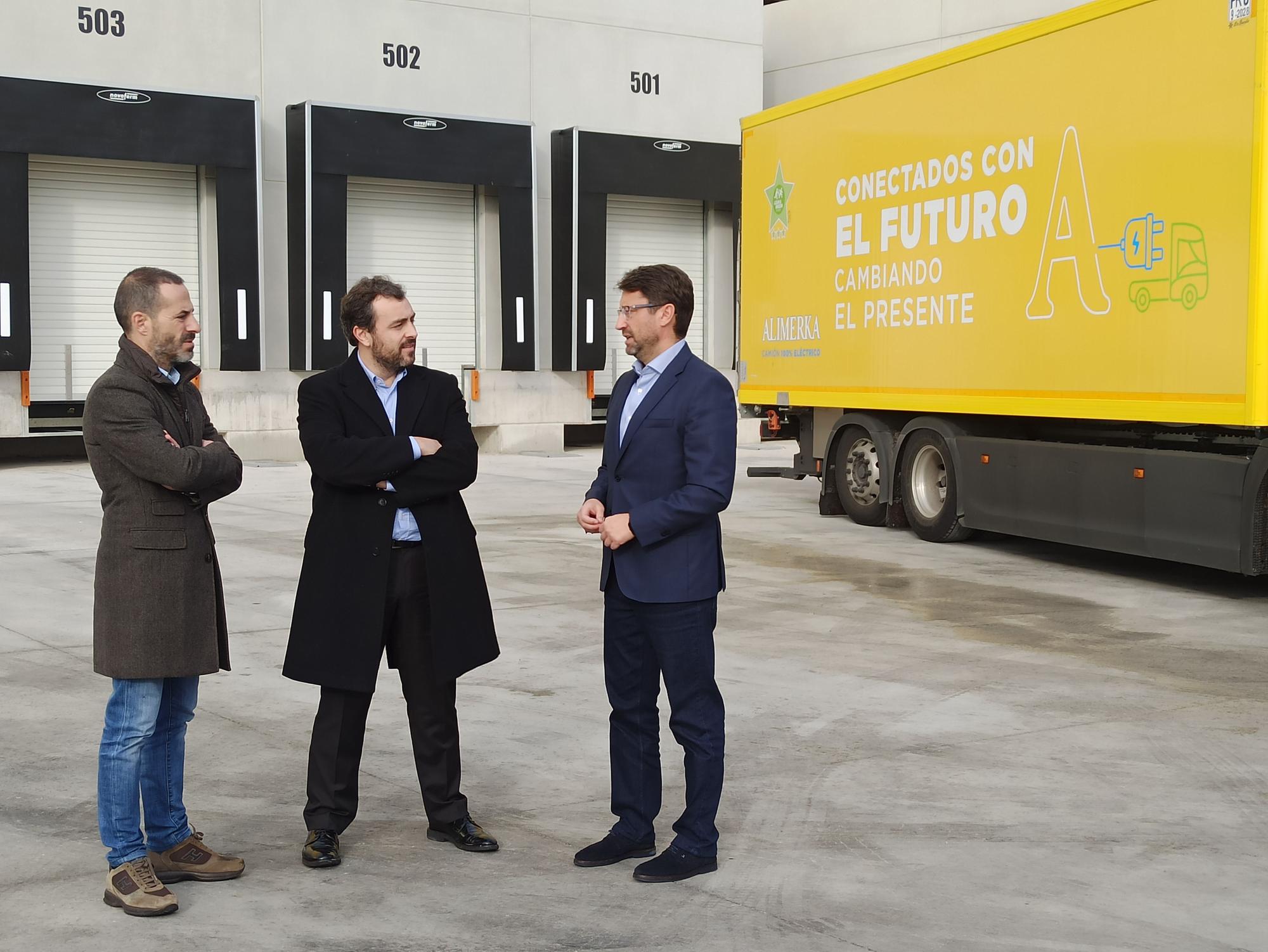 Así es el nuevo centro de frío de Alimerka en el polígono de Bobes, la primera empresa que inicia actividad en el área industrial de Siero