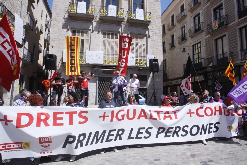 Manifestació a Girona