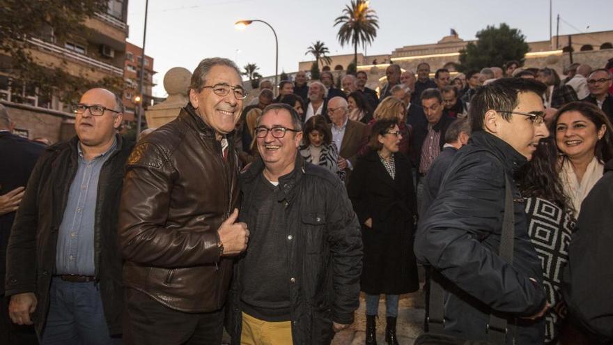 Andrés García Trillo, durante su presentación como candidato para encabezar la lista municipal de Alicante