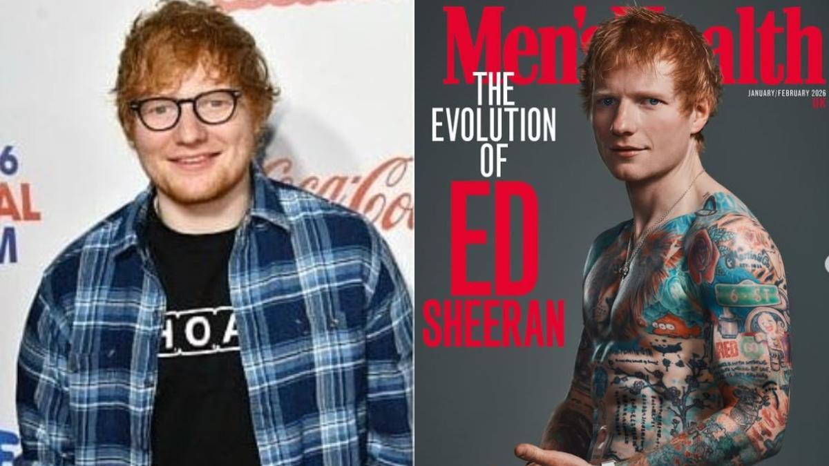 Cambio físico Ed Sheeran