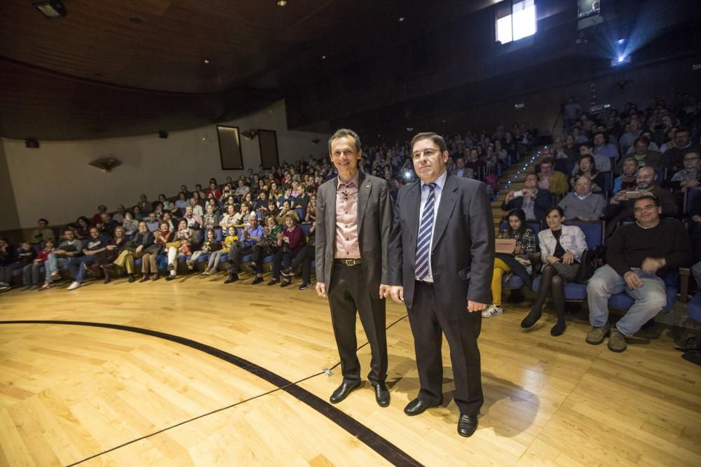 Pedro Duque participa en la segunda jornada de la II Semana de la Ciencia