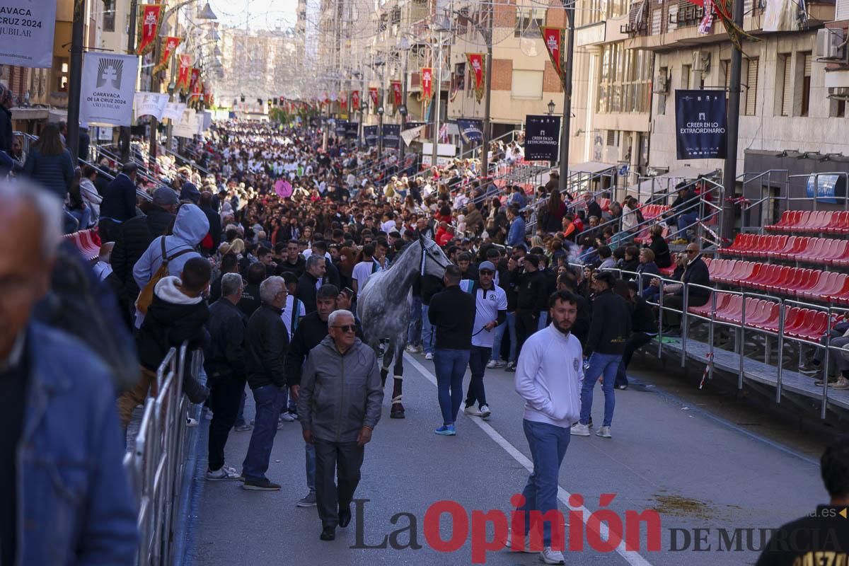 Concurso de caballo a pelo: pasacalles hasta el Hoyo en Caravaca