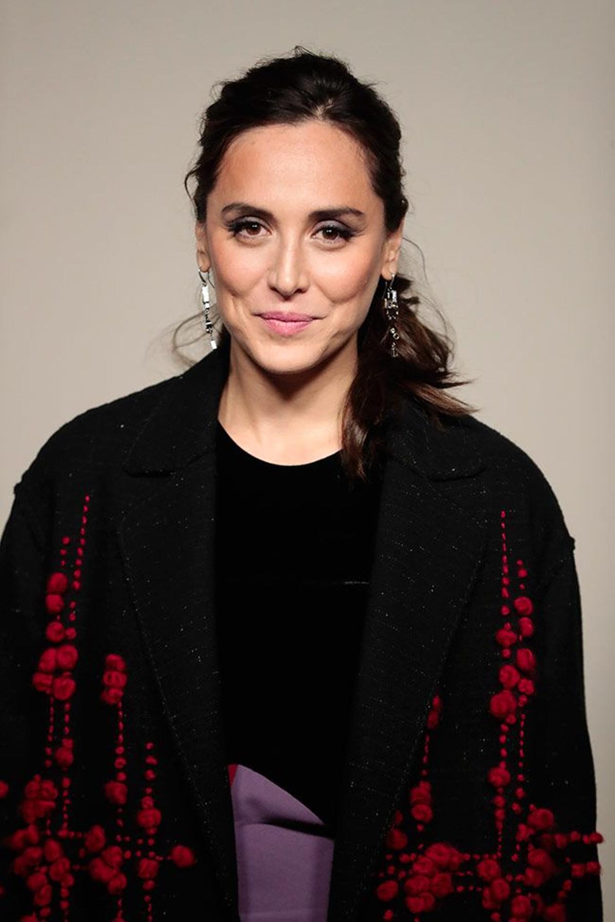 Tamara Falcó, radiante, durante 'Masters of Craft' de Bottega Veneta