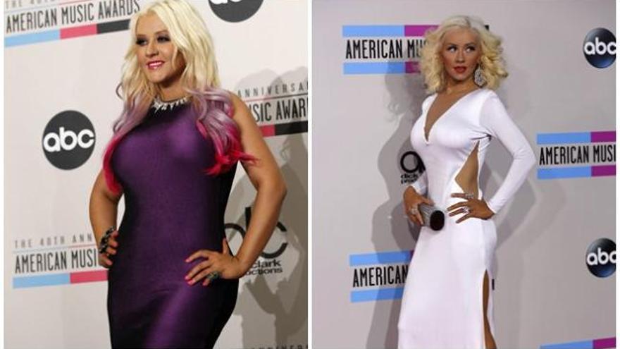 Christina Aguilera, 23 kilos menos