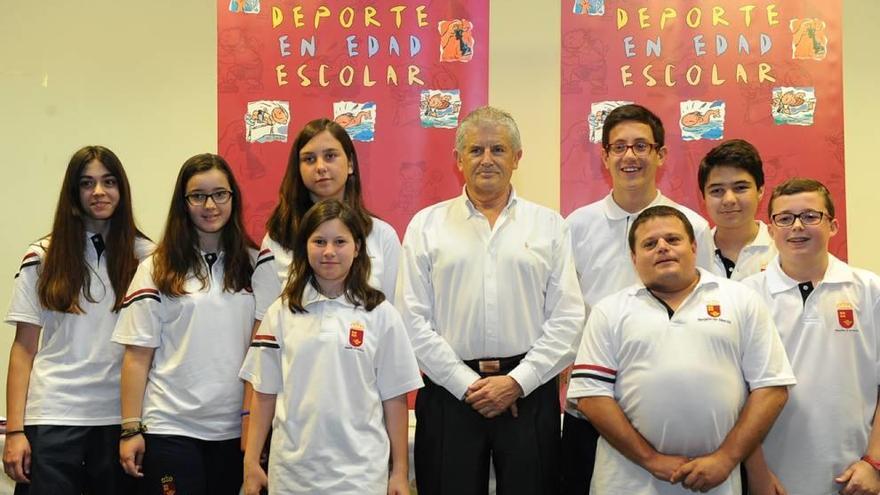 Seis murcianos, en el Nacional en Edad Escolar de Padrón