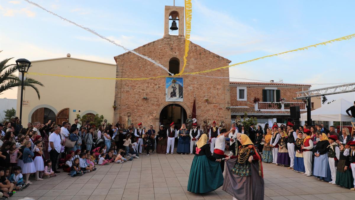 Fiesta grande en Sant Ferran, en Formentera