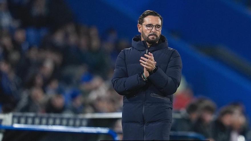 Bordalás se deshace en elogios a la afición del Getafe