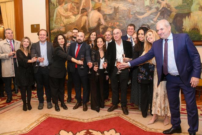 Recepción navideña del Concello de A Coruña