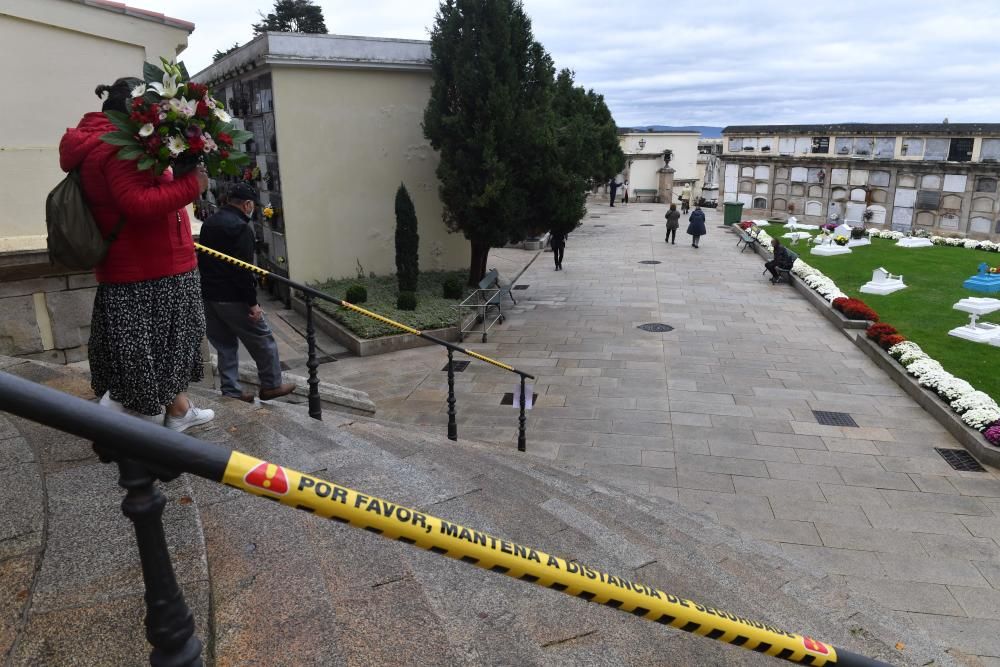 Más silencio que nunca por ''Difuntos'' en A Coruña