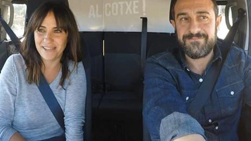 Melani Olivares, Nandu Jubany i Òscar Andreu pugen «Al cotxe» de TV3