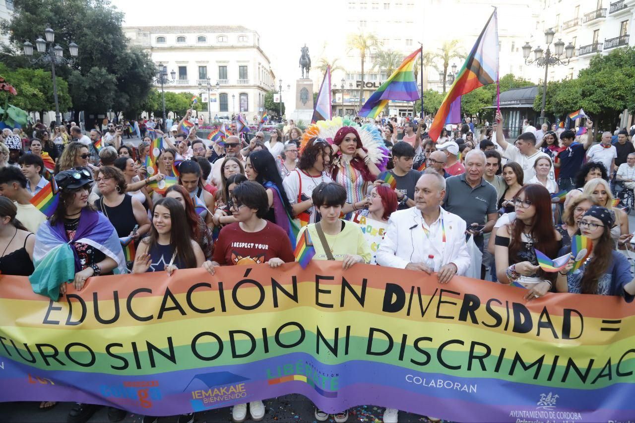 La marcha del colectivo LGTBI por Córdoba