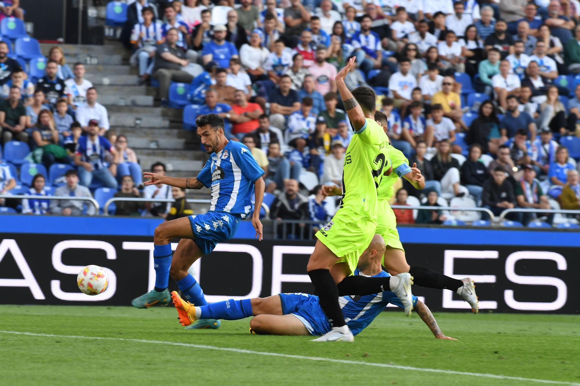 Deportivo - Real Balompédica Las fotos del Deportivo de La Coruña, 2 -  Balona, 1