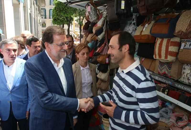 Mariano Rajoy inicia la precampaña en Málaga