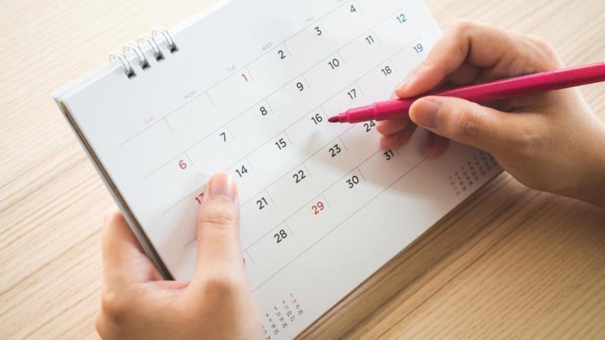 El nuevo calendario laboral para 2024.