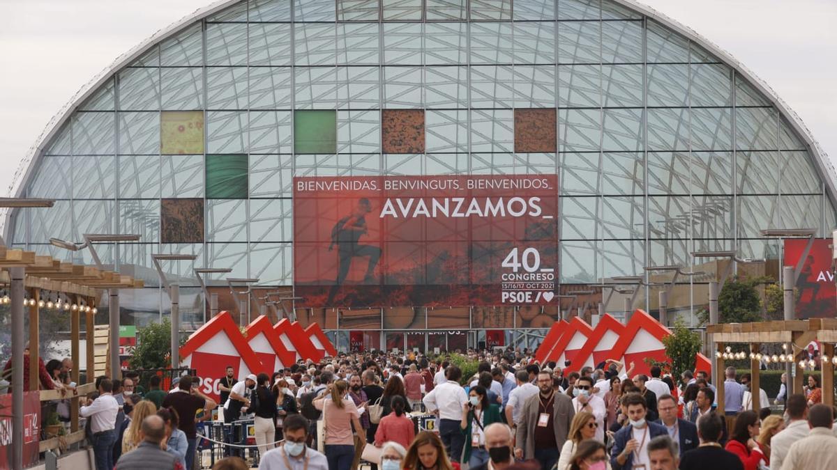 Las imágenes del 40º Congreso Federal del PSOE que se celebra en València