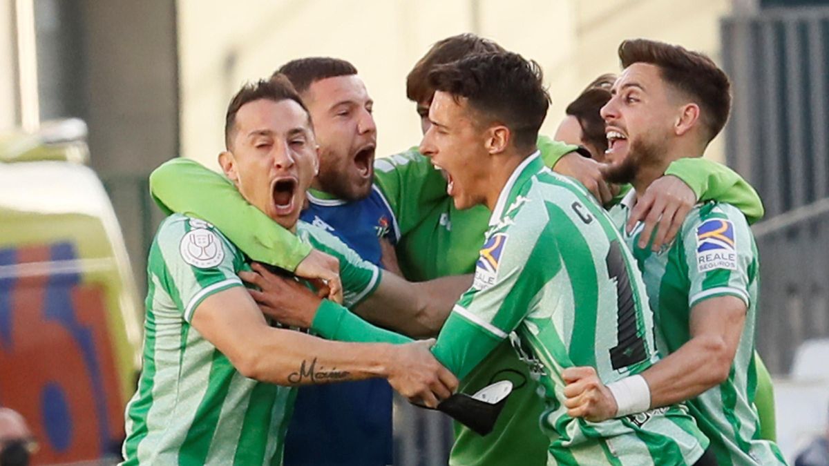 Jugadores del Real Betis.