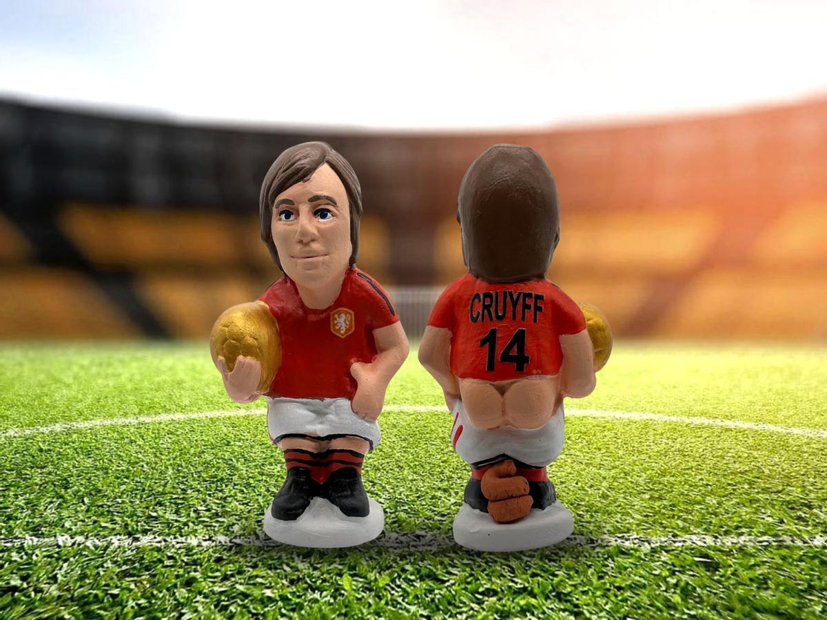 Nou caganer de Johan Cruyff amb Holanda.