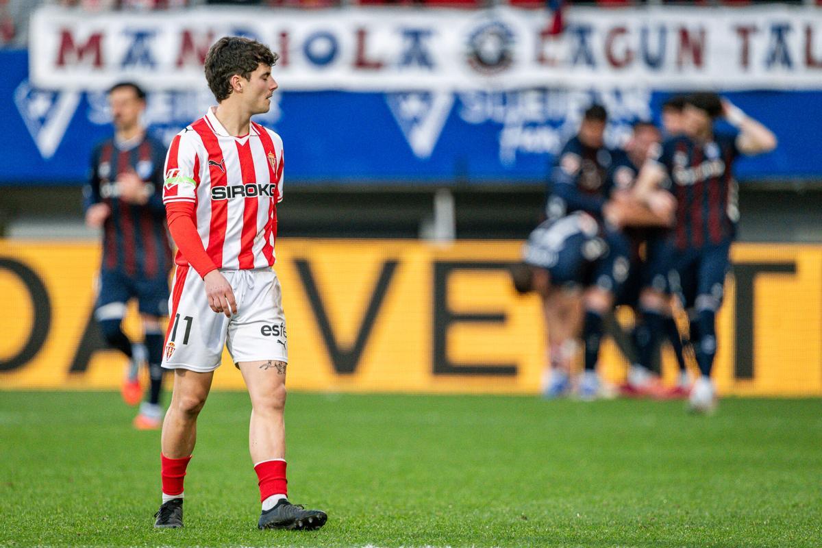 Eibar - Sporting, en imágenes