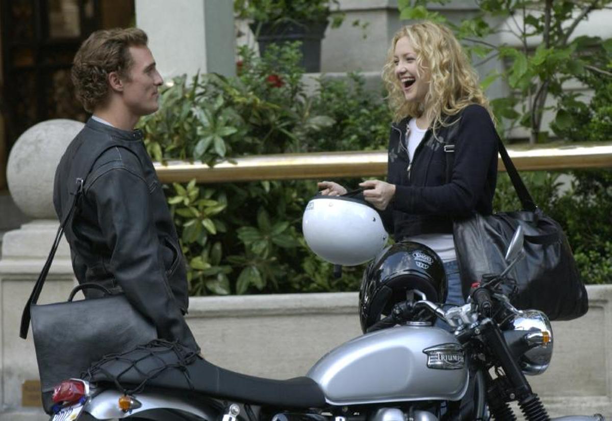 Hasta Matthew McCounaghey y Kate Hudson reconocen haber sentido la chispa rodando