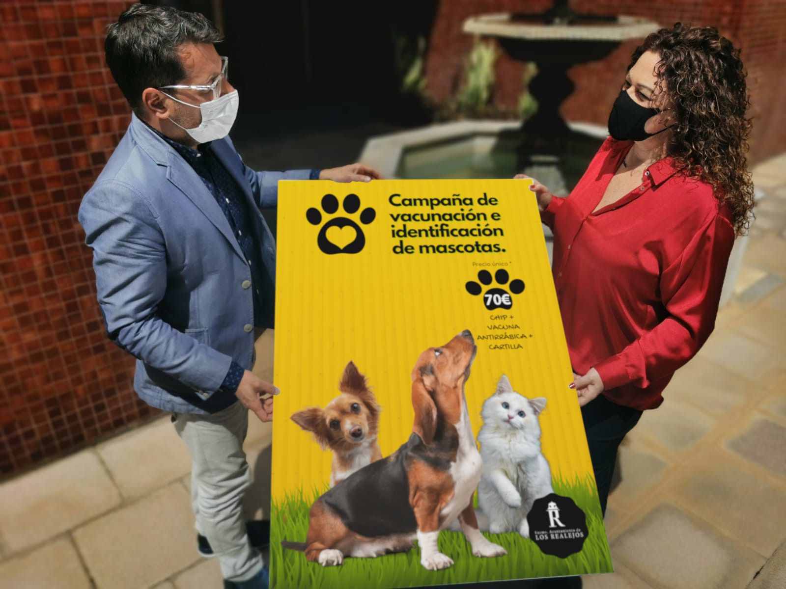 Presentación de la campaña de vacunación e identificación de mascotas en Los Realejos
