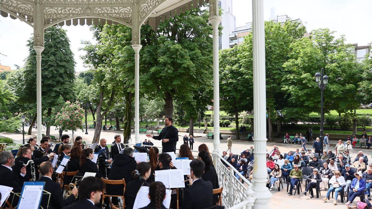 Un concierto de la Banda de Música