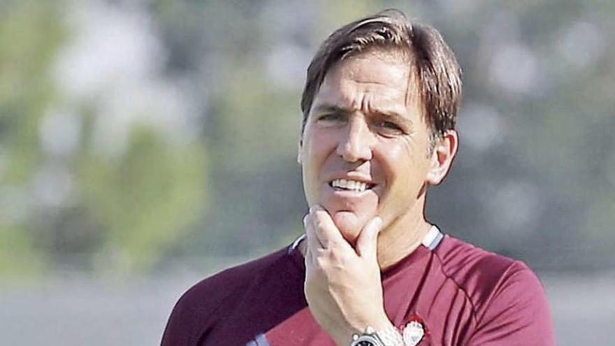 Eduardo Berizzo, en A Madroa. // Marta G. Brea